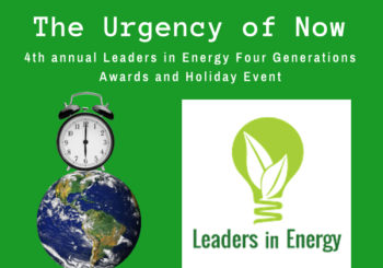 OMG Co-Sponsored: 4th Annual Leaders in Energy Four Generations Awards and Holiday Event